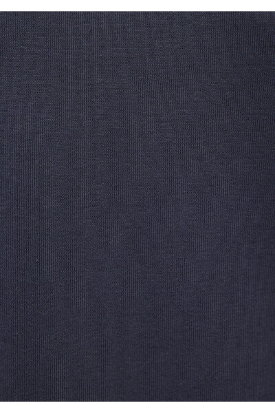 Crew Neck Navy Basic Sweatshirt 1610198-70726 - 24