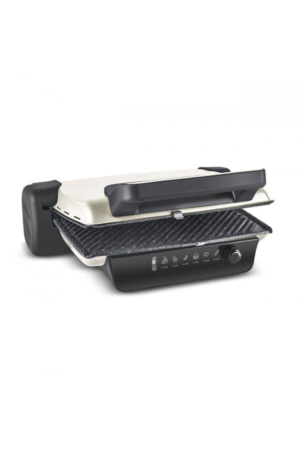 Crust Grill Toaster Grill va Tost Mashinasi 6 Dilimlı Mat Krem - 16