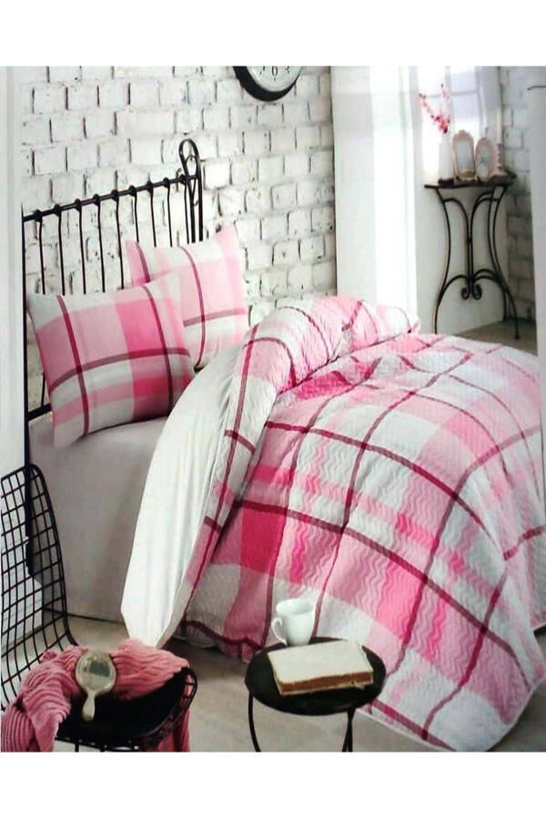 Crystal Double Bed Four Season Quilt Pink - 1