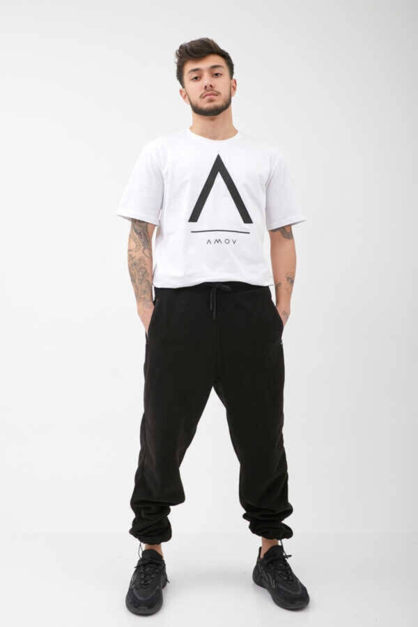 Cuffed Jogger Pants - 1