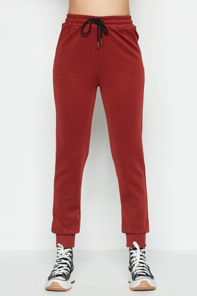 Cuffed Tracksuit Bottoms 803 Terracotta - 4