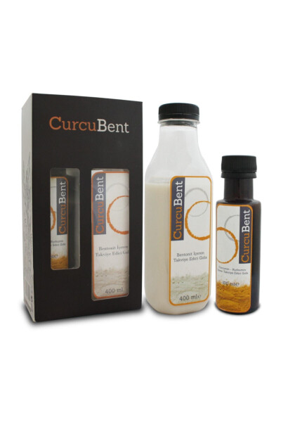 Curcubent Dietary Supplement with Curcumin and Bentonite 400 Ml + 100 Ml - 3