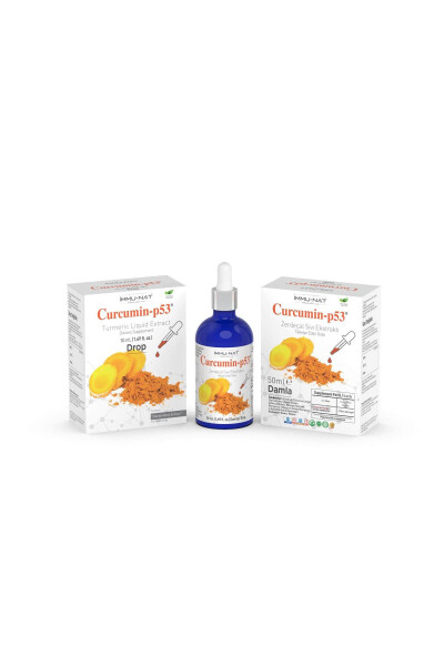 Curcumin P53 Zerdeçal Ekstraktı 50 ml Damla - 2