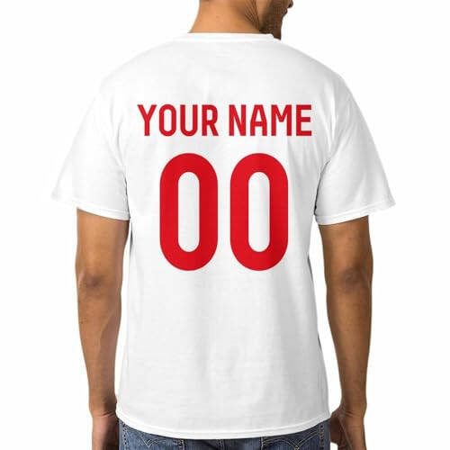 Custom National Soccer Shirts for Men Women Youth Personalized Name Number Team Apparel Fans Gift - 4