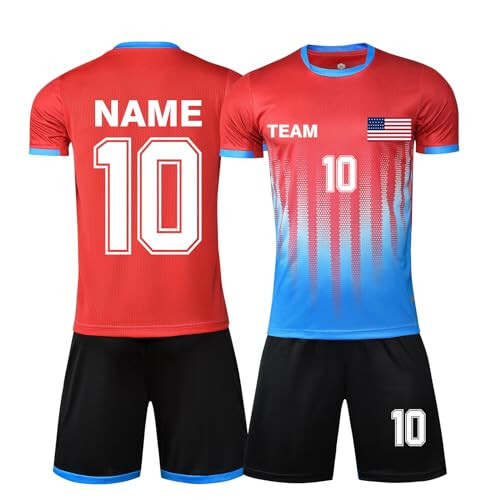 Custom Soccer Jerseys Men Women Kids Personalized Soccer Shirts Shorts Boys Soccer Team Uniforms Youth Soccer Uniform - 1