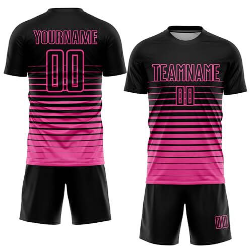 Custom Soccer Jerseys Sets Personalized Football T-Shirt & Shorts Team Uniforms for Men Women Youth Boys Girls - 1