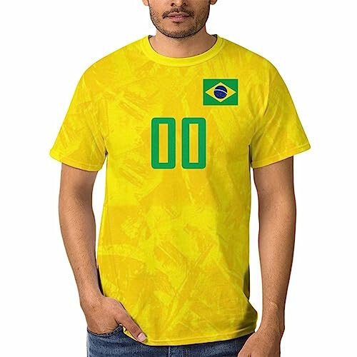 Custom Soccer Shirts with National Flags T-Shirt Personalized Name & Number for Men Women Youth Soccer jersey Fan Gifts S-5XL - 9