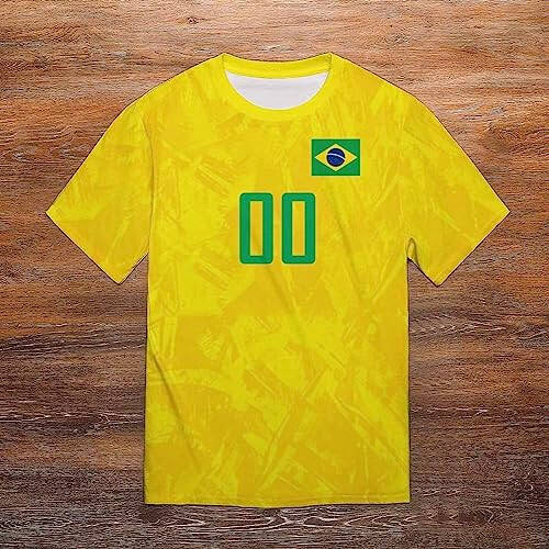 Custom Soccer Shirts with National Flags T-Shirt Personalized Name & Number for Men Women Youth Soccer jersey Fan Gifts S-5XL - 12