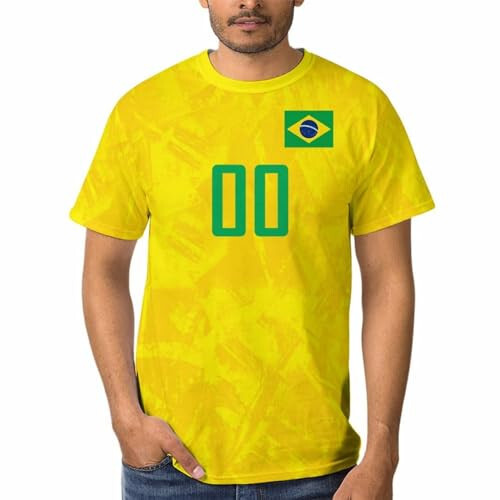 Custom Soccer Shirts with National Flags T-Shirt Personalized Name & Number for Men Women Youth Soccer jersey Fan Gifts S-5XL - 2