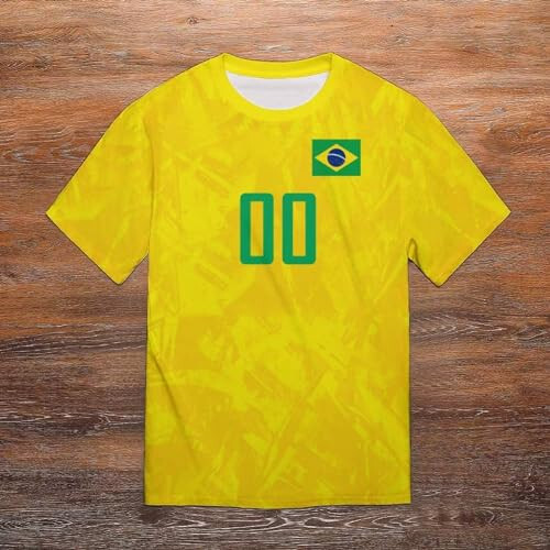 Custom Soccer Shirts with National Flags T-Shirt Personalized Name & Number for Men Women Youth Soccer jersey Fan Gifts S-5XL - 5