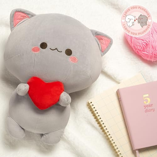 Cute Cat Plush Toy - 13.5