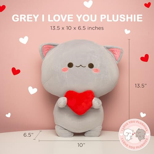 Cute Cat Plush Toy - 13.5