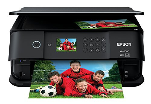 Цветной фотопринтер Epson Expression Premium XP-6000 с беспроводным подключением, сканером и копиром, готов к пополнению через Modazone Dash - 4