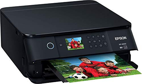 Цветной фотопринтер Epson Expression Premium XP-6000 с беспроводным подключением, сканером и копиром, готов к пополнению через Modazone Dash - 1