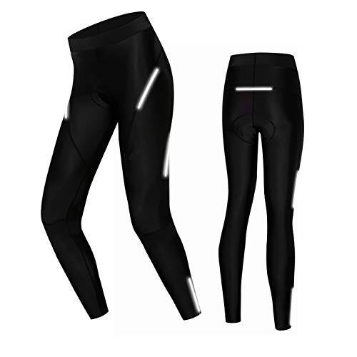 Cycling Shorts Women,Bike Shorts Ladies 4D Gel Padded Bicycle Tights Reflective Breathable Biking Shorts - 1