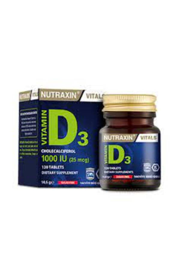 D3 Vitamini 120 Tablet - 1 000 IU - 1