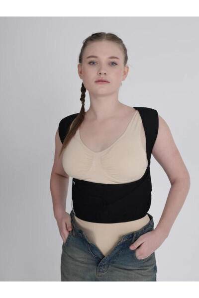 Daily Upright Posture Kyphosis Scoliosis Brace Back Posture Corrector Posture Corrector Hunchback Shoulder Brace - 7