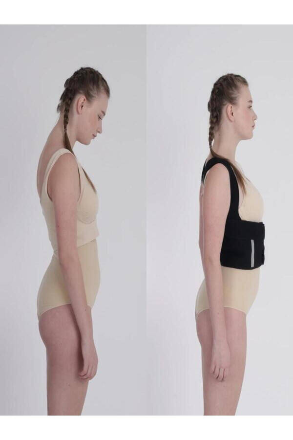 Daily Upright Posture Kyphosis Scoliosis Brace Back Posture Corrector Posture Corrector Hunchback Shoulder Brace - 8