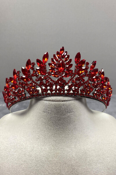 Danver Stone Bridal Henna Crown - 9