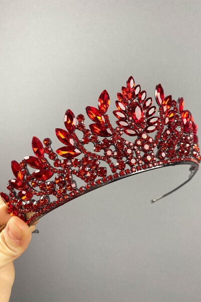 Danver Stone Bridal Henna Crown - 11