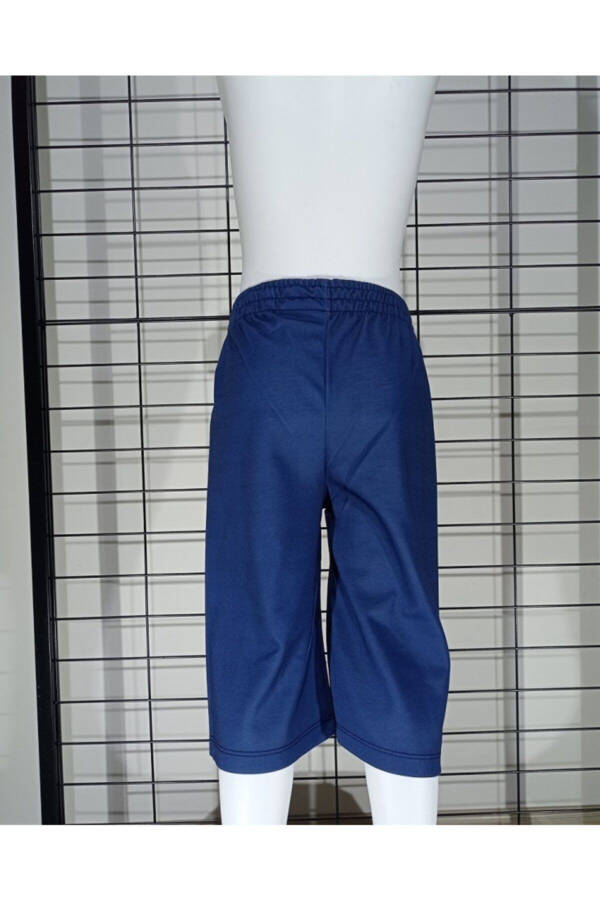 Dark Blue Bermuda Shorts Boys Capri - 2