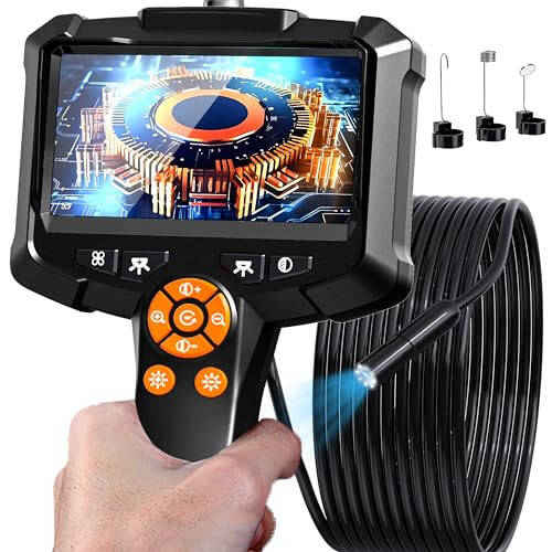 Daxiongmao Borescope, 4.3” Endoscope Camera with Light, IP67 Waterproof Endoscope, 1080 HD Inspection Camera, Borescope Camera with Light, Snake Camera, 16.5ft Endoscope Camera, Gadgets for Men - 6