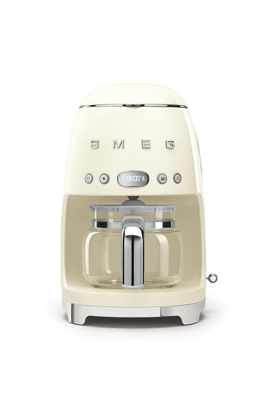 Dcf02creu Filter Coffee Machine, 50's Style, Cream - 1