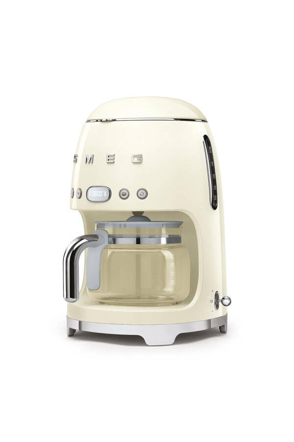 Dcf02creu Filter Coffee Machine, 50's Style, Cream - 2