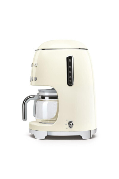 Dcf02creu Filter Coffee Machine, 50's Style, Cream - 3