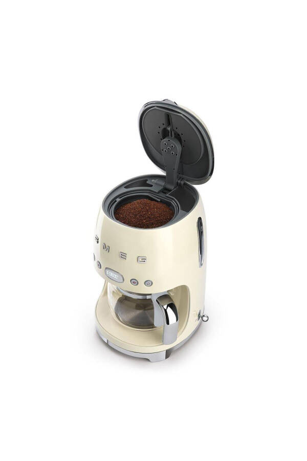 Dcf02creu Filter Coffee Machine, 50's Style, Cream - 6