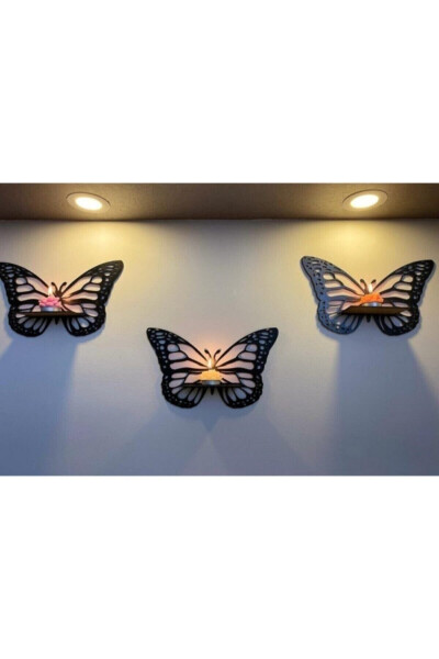 Decorative Butterfly Wall Shelf 3 Piece Set Rs339393 - 2