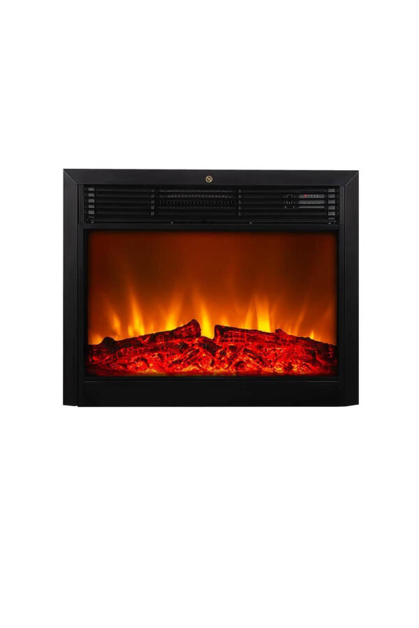 Decorative Electric Fireplace with 8 Colors, Bluetooth, Flame Sound and Wifi - 5