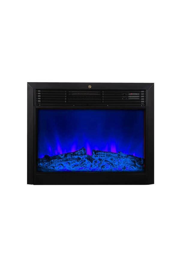 Decorative Electric Fireplace with 8 Colors, Bluetooth, Flame Sound and Wifi - 7