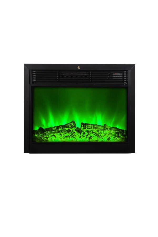 Decorative Electric Fireplace with 8 Colors, Bluetooth, Flame Sound and Wifi - 8