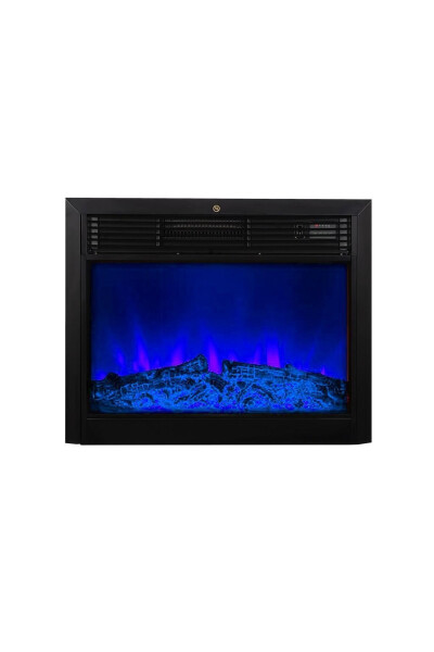 Decorative Electric Fireplace with 8 Colors, Bluetooth, Flame Sound and Wifi - 3