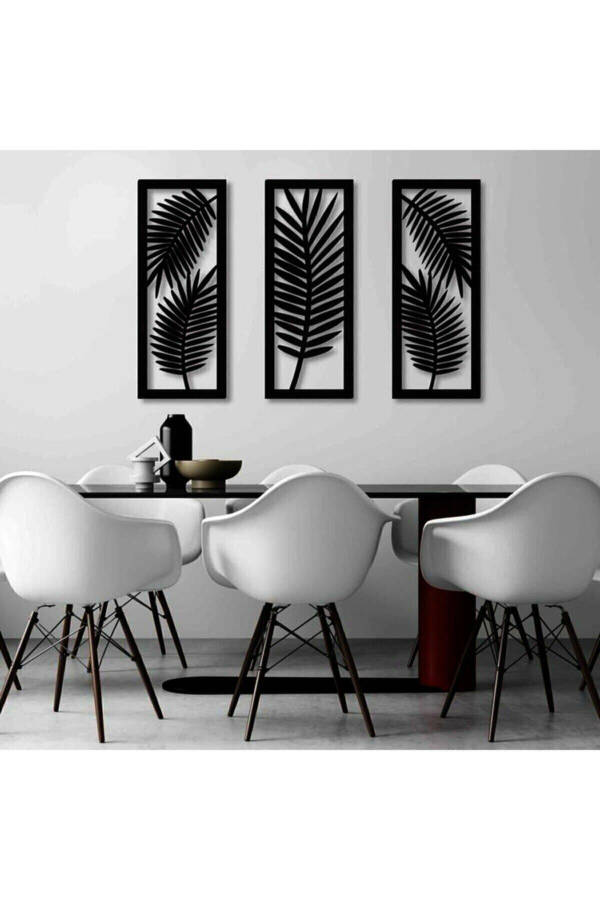 Decorative Leaf Figure Patterned Wall Decor Mhy 1084 - 1