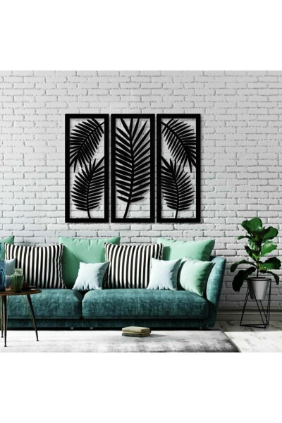 Decorative Leaf Figure Patterned Wall Decor Mhy 1084 - 2