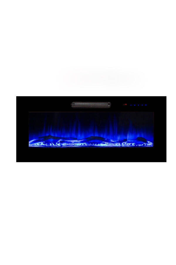 Decorative Plasma 101 Cm 8 Color Bluetooth, Flame Sound, Wifi Electric Fireplace Heater - 10