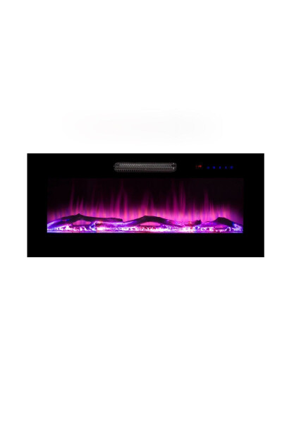 Decorative Plasma 101 Cm 8 Color Bluetooth, Flame Sound, Wifi Electric Fireplace Heater - 12