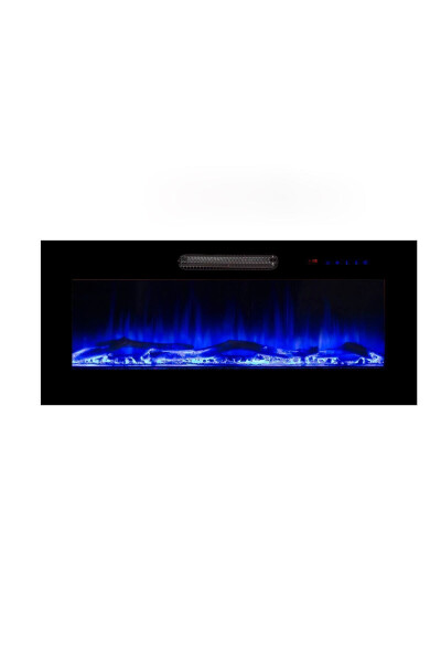 Decorative Plasma 101 Cm 8 Color Bluetooth, Flame Sound, Wifi Electric Fireplace Heater - 3