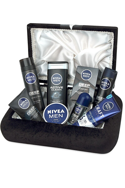 Deep Dimension Exclusive Men's Skincare Set - Groom's Dowry Chest Set - 1