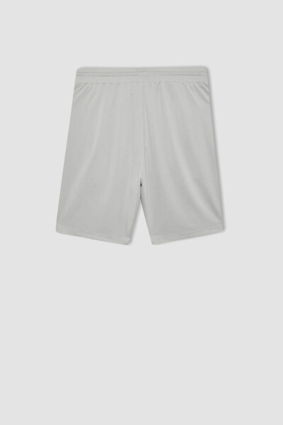 DeFactoFit Slim Fit Athletic Shorts Light Grey - 20