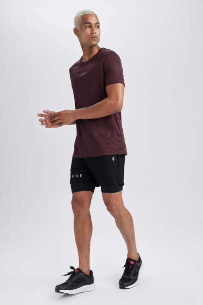 DeFactoFit Slim Fit Athletic Woven Shorts Black - 11