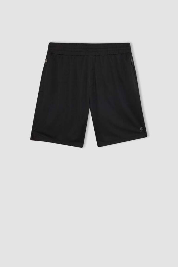 DeFactoFit Slim Fit Sports Shorts Black - 7