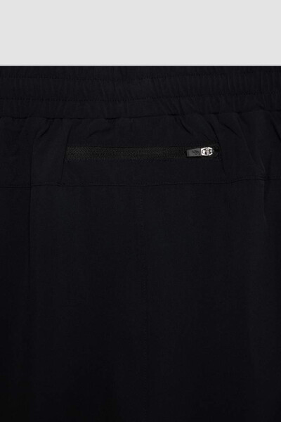 DeFactoFit Slim Fit Sports Woven Shorts Black - 12