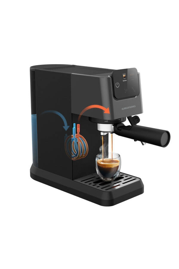 Delisia Coffee KSM 4330 Süt Köpürtücülü Manuel Espresso Makinesi - 4