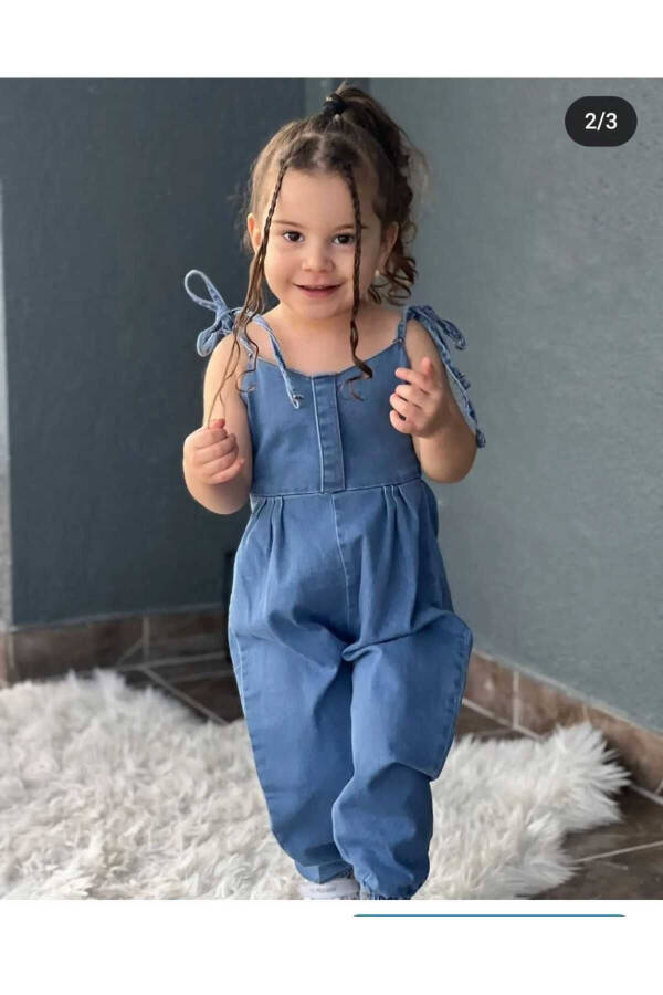 Denim Jumpsuit - 1