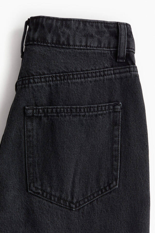 Denim pants with faux diamond embellishments - 6