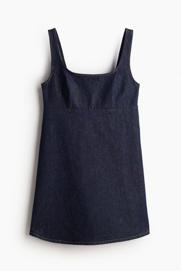 Denim pinafore dress - 2