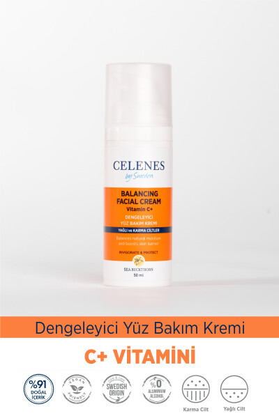 Deniz İğdesi Dengeleyici Yüz Kremi 50ml Yağlı Cilt Ve Karma Ciltler - 8